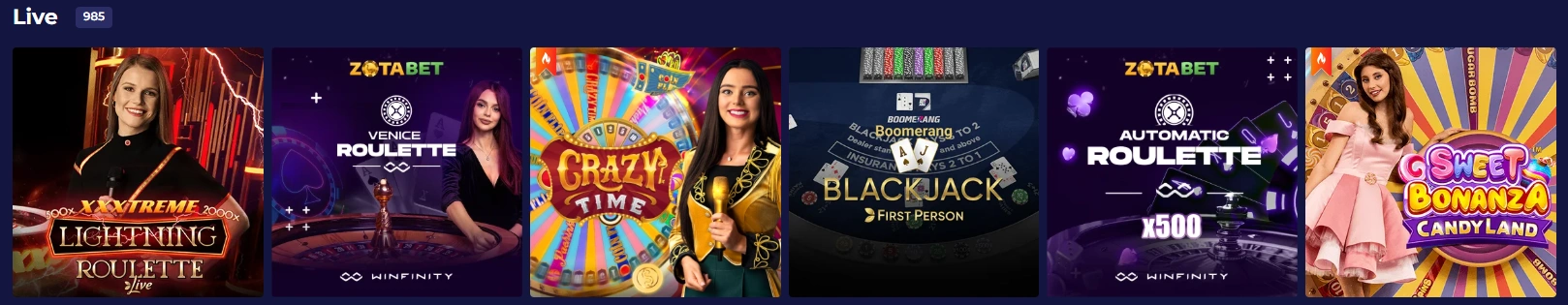 zotabet live spiele